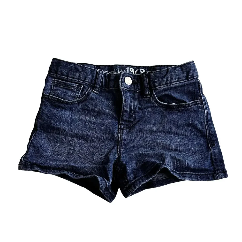Gap denim shortie shorts